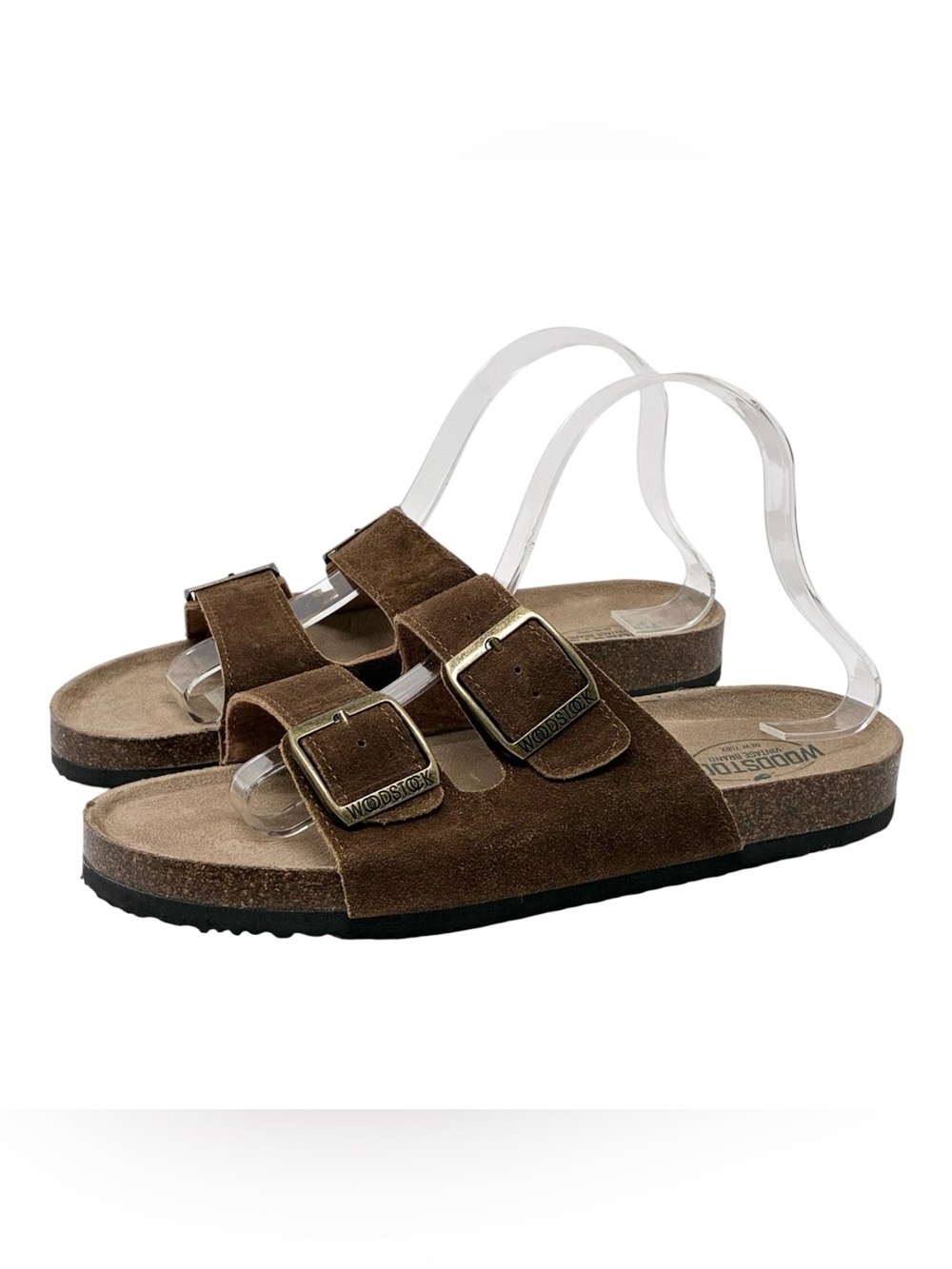 Woodstock Bert Suede Leather Sandals Size Men’s 7